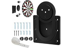 Flintronic Dartboard Bracket Hanging Dartboards, Sturdy Dartboard Mounting Stand Kit for Targets, Archery Games, Dartboards Device - Easy Install