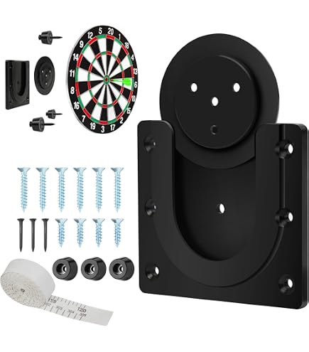 Dart Catchring Surround 5-teilig - Dartscheiben Schutzring Verhindert Wandschäden Für Zuhause & Outdoor