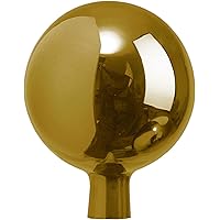 Windhager Rosenkugel, Gartenkugel, Sonnenfänger-Kugel, Glas-Deko für Garten und Terrasse, mundgeblasen, Gold, Rosenkugel…