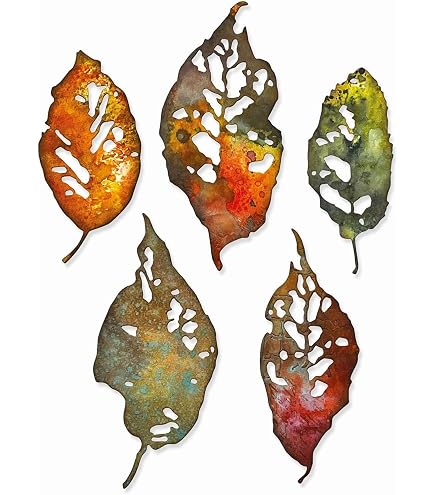 Matrice De Découpe Thinlits Tim Holtz Amis à Plumes - Set De 6pcs 664433 Pour Scrapbooking