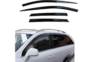 AUTO CLOVER Autoclover - Juego de deflectores cromados para Opel Antara 2007+ (4 unidades)