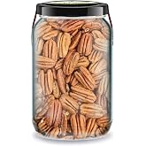 Zencefil Organik Pikan Cevizi İ&ccedil;i Bi Kavanoz 660 cc. Cam Kavanozda Saf Katkısız Pikan Ceviz İ&ccedil; Pecan Nuts