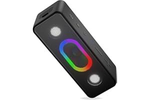Ortizan Bluetooth Speaker, Wireless Speakers with Bluetooth 5.3, Portable Speaker 16W Output, 24-Hour Playtime, 3D Stereo HiFi Bass, IPX6 Waterproof, AUX Input, TWS for Home, Outdoor, Beach