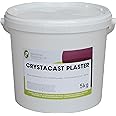 Stone Plaster - Crystacast Very Hard White Plaster in Sealed Bucket 5kg
