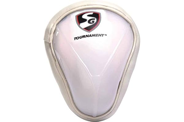 SG Tournament Abdominal Cricket Pad Material: Plastic Ultimate Comfort Soft Feel Superior Shock Absorption