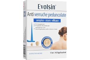 Evolsin® Anti-stjälk mot stamvårtor | Effektiv för hemmet, Säker och enkel utan kemikalier, Perfekt för hals, Perfekt för arm