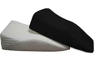 Dukal | Bezug für Beinruhekissen/Venenkissen | Maße: 40x70 cm | aus hochwertigem DOPPEL-Jersey | 100% Baumwolle | Farbe: schwarz