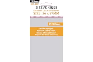 Sleeve Kings - Standard Usa Card Sleeves 56mm X 87mm - Pack of 110