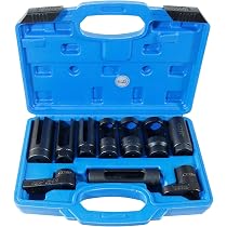 Juego 7 Llaves De Sonda Lambda Y Inyectores YATO YT-1751, Acero CrMo 🧰🔩