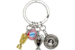 FC Bayern München | Llavero Logros | Multicolor, multicolor, Talla única