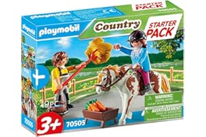 Playmobil 70505 Country Horseback Riding Small Starter Pack, for Children Ages 3+, Fun Imaginative Role-Play, PlaySets Suitable for Children Ages 4+