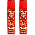 Ultima's Kokron Plus Multi Insect killer spray, Ready to Use Spray, One Hunter for All Types of Insect with Propoxur 2% Aerosol 200 Ml Each, Pack of 2