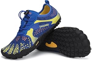 SAGUARO Barefoot Shoes Bambini Traspiranti Scarpe Barefoot Ragazzi Ragazze Scarpe Minimaliste Gr.24-36