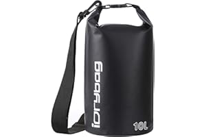 IDRYBAG DRYBAG Bolsas Secas para Kayak Impermeables 2L/5L/10L/15L/20L, Bolsa Seca Pequeña Impermeable Flotante, Saco Seco Impermeable para Paddleboarding y Viajes
