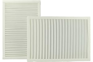 vhbw set di filtri (2 pezzi) compatibile con Viessmann Vitovent 200-C unità di ventilazione - filtro aria di scarico (G4), filtro aria di mandata (F7)
