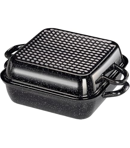 Riess, 0046-006, braadpan 33/20, CLASSIC- PASTELL, pastellichtblauw, 33x20 cm, hoogte 6 cm, email, inductie