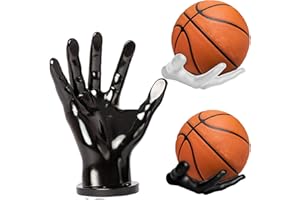 Chingcoo Hand Wall Mount for Balls, Ball Holder Wall, Ball Holder, Suitable for Football and Basketball