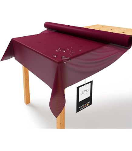 Tovaglia Coprimacchia TNT cm. 140×140 Set 25pz. Bordeaux