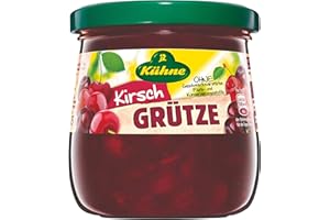 Kühne - Gruau rouge cerise (Rote Grütze Kirsch) | Poids Total 375 grams