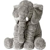 Halley Pof Sleep My Friend Plush Elephant 65 cm, Grey