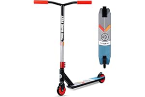 Two Bare Feet Stunt Scooter for Kids & Teens – Lightweight Pro Freestyle Scooter with 360° Spin Alloy Deck, ABEC-9 Bearings & High-Grip Wheels for Tricks & Jumps