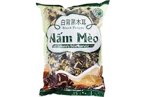 HERMAN KUIJPER HK Getrocknete Black Fungus Vietnamesische Mu Erh Morcheln Pilze getrocknet 1kg
