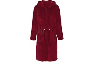 CelinaTex XS-XL Bademantel Kapuze Uni kurz oder lang aufgesetzte Taschen zwei Wege Reißverschluss Damen Kuschelflanell OEKO-TEX