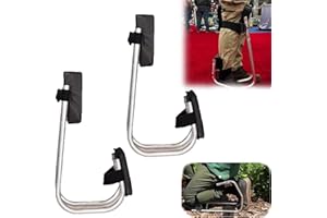 Qosigote Knee Seat for Gardening, Kniebank für Gartenarbeit, Kniesitz für die Gartenarbeit, Strap on Knee Seat for Gardening, Protecting Knees, Garden Kneeler (Black 2PCS)