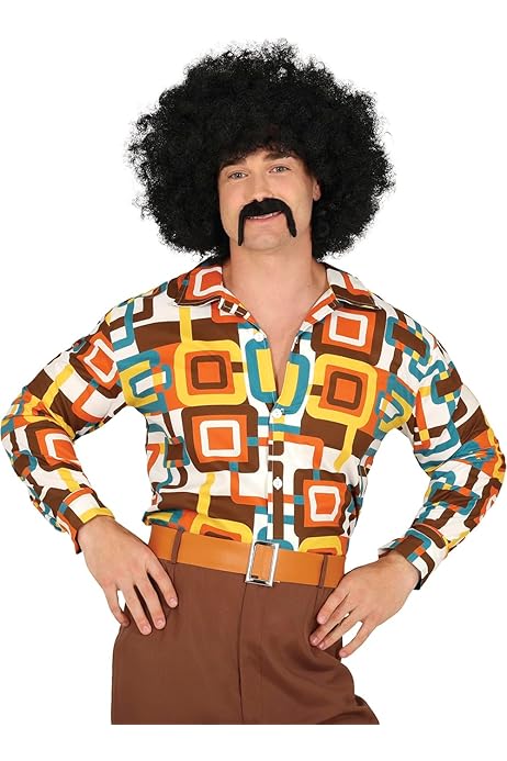 Fiestas Guirca Síťované Retro Tričko Disco 80. Léta černé Uni Od 206 Kč