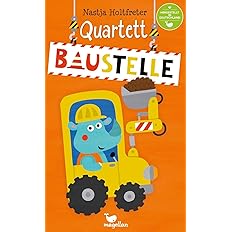 Quartett - Baustelle: Kartenspiel für Kinder ab 5 Jahren