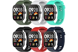 BDIG 6 Piezas correas de reloj para Xiaomi Redmi Watch 5/Xiaomi Redmi Watch 4/Xiaomi Mi Band 8 Pro,correas de repuesto compatibles con Xiaomi Mi Band 8 Pro/Redmi Watch 4