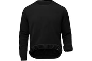 Tyhengta Men's Sweatshirt Fleece Winter Pullover Crew Neck Sweatshirts Casual Jumper Thermal Fleece Sweater