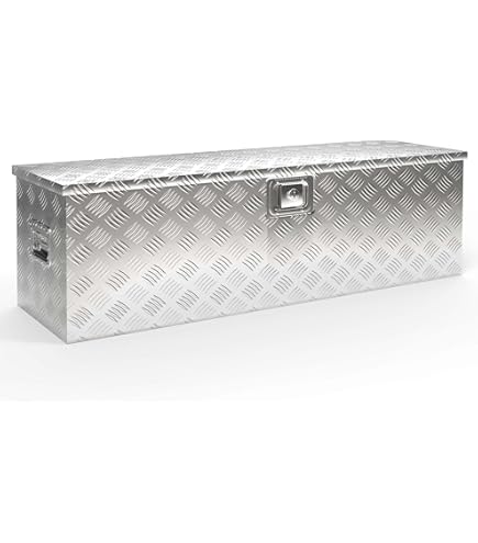 Daken Just 1000-81111 Daken J167 - Caja de almacenamiento para camiones, cajas de almacenamiento de plástico, 1012 x 500 x 470 mm, aprox. 167 litros