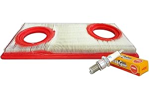 MOTOCAR Filtro de aire original Aprilia Shiver/Dorsoduro 750 851575 Bujías NGK CR7EKB