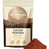 Sevenhills Wholefoods Cocoa Powder 1kg - High in Iron and Magnesium - Premium, Pure, Sugar-Free for Baking, Smoothies and Hot