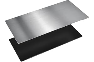 HIKUDIY 1 unidad de placa de construcción flexible para impresora 3D de resina, placa flexible de acero elástico y plataforma con base magnética para Anycubic Photon M5/M5s/M5s Pro, 230 x 135 mm