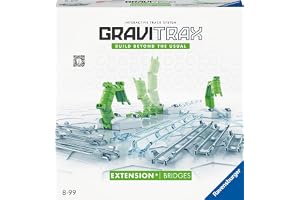 Ravensburger GraviTrax Extension Bridges - Zubehör für das Kugelbahnsystem. Kombinierbar mit allen GraviTrax Produktlinien, S