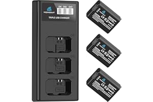 Homesuit NP-FW50 akumulator 1300 mAh & LCD ładowarka zestaw do Sony Alpha A6000 A6300 A6400 A6500 ZV-E10 7RM2 A7SM2 A7M2 A7II A7RII A7SII A55 A5000 A5100 A300 00 RX11 0 II III IV NEX-3/5/6/7 NEX-F3