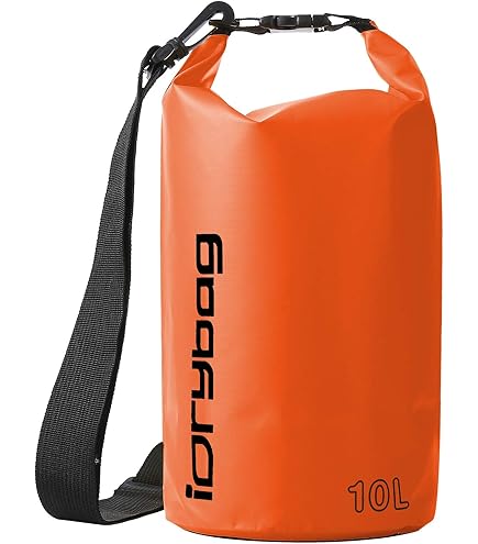 Borsa Impermeabile 40L Galleggiante | Sacca Stagna Per Kayak, Trekking, Nuoto - Verde Militare - Foto 14