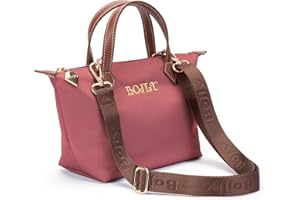 BOJLY Sac Bandoulière Femme en Nylon Résistant - Sac à Main Tendance avec Bandoulière Réglable, Idéal pour le Quotidien, Travail et Voyage