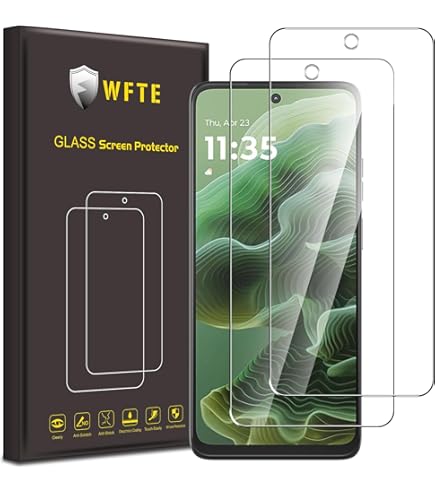 Mr.Shield 3-Pack Tempered Glass Screen Protector For Motorola Moto G45 5G/G34 5G - 9H Hardness Japan Glass