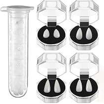 Pack De 4 Pares De Dientes De Vampiro Con Pegamento Y Spray De Sangre De 60ml – Perfectos Para Halloween Y Disfraces