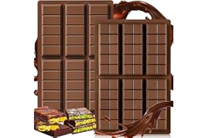 RDDAIPE 2 Piezas Molde Chocolate, Silicona Moldes para Barra de Chocolate, Molde de Chocolate, Molde Tableta Chocolate, Antiadherente, Sin Bpa, para Hacer Chocolate,Turrón,Caramelo,Pralinés,Bombones