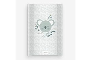 ALBERO MIO CALI Matelas plan à langer rigide à rebords Koala