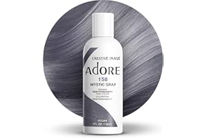 Adore Shining Semipermanente Haarfarbe, Mystic Gray (158), 118 ml