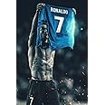 KARTMEN Soccer Superstar Ronaldo CR7 Jersey Wall Art Poster Football Star Soccer Legend Ronaldo12 x 18" Wall Art Print Poster, Motivational Sports Poster for Gym Office Home Decoration