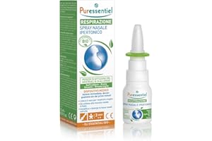 Puressentiel – Respirazione – Spray Nasale Decongestionante – Dispositivo medico – Decongestiona sin dai primi minuti - Raffreddore, rinite, sinusite – Formula 100% origine naturale - 15 ml