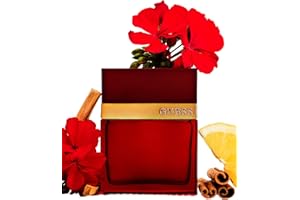 GUESS Seductive Red, Eau de Toilette, Parfum Homme, Oriental Vanille, Parfum Captivant de Longue Durée