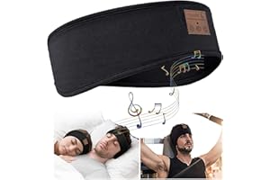 NIC IS COCNG Auricular para Dormir,Bluetooth Sport Headband,Bluetooth 5.0 Deportes Diadema para Hombres y Mujeres Sleephone,Sport Headband con Altavoz estéreo para Correr Yoga Viajes al Aire Libre