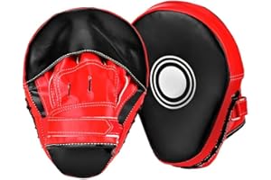 COZYSWAN - Almohadilla de Entrenamiento de Boxeo - Paos de Boxeo - Manoplas de Poliuretano - Color Rojo